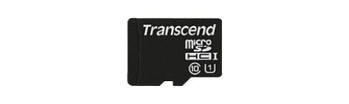 Transcend microSDHC Class 10 UHS-I (Premium) - carte mémoire flash - 8 Go - microSDHC UHS-I