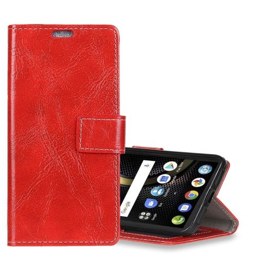Lenovo K8 Note Housse Etui Cuir PU Rouge ALS54192