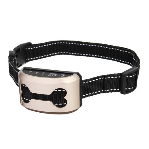 Collier anti-aboiement Insma de chien ultrasonique de choc électrique étanche
