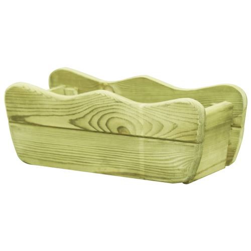Jardinière 50x18x18 cm Bois de pin imprégné