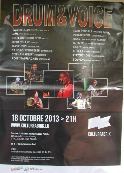 Drum & Voice - 60x80 cm - AFFICHE / POSTER État correct -  reconditionné disponible sur Fnac