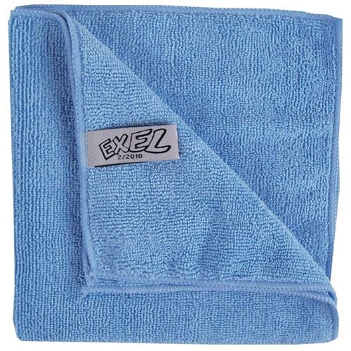 Chiffons microfibres bleus jantex