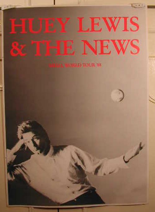 Huey Lewis & the News - 61x87 cm - AFFICHE / POSTER