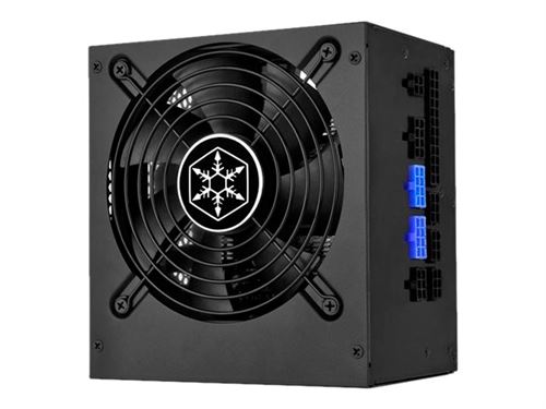SilverStone Strider Platinum series ST65F-PT - Voeding (intern) - ATX12V 2.4 - 80 PLUS Platinum - 90-264 V wisselstroom V - 650 Watt - actieve PFC - zwart