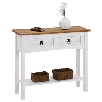 Table Console Campo Table D Appoint Rectangulaire En Pin Massif