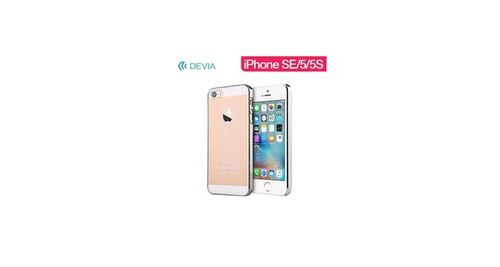 Coque Devia Glimmer Silver pour iPhone SE/5/5S