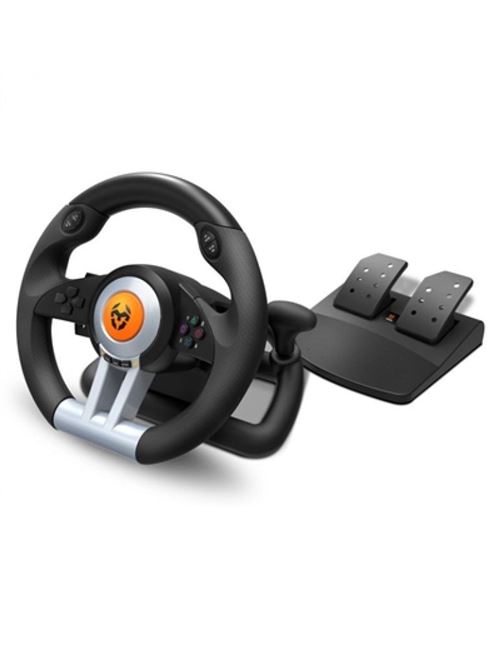 Volant pour voiture de course Krom NXKROMKWHL USB Noir