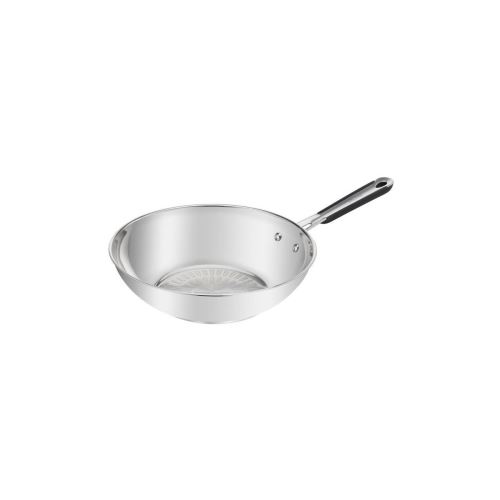 Tefal Poele Wok Pro Inox - O 28 Cm - Induction