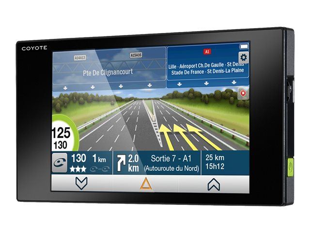 Navigateur GPS 5 Pouces Tactile Pour Voiture - 4Go Mémoire, Émetteur FM, Cartes Amérique Et Plus