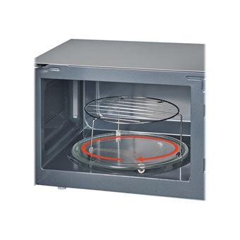 SEVERIN MW 7865 - Four micro-ondes combiné - grill - 20 litres - 800 Watt - noir / argent