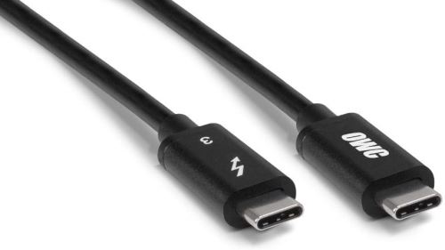 OWC Câble Thunderbolt 3 USB-C de 1 m Noir