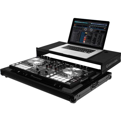 Odyssey FRGSPIDDJRRBL flight case noir avec plateau coulissant pour Pioneer DDJ-RR
