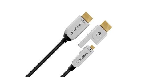 Norstone Jura Hdmi-Optic - Câble Hdmi Avec Fibre Optique De 10 M