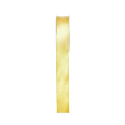 ruban satin double face 15mm - jaune