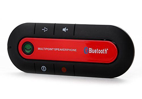 Kit main libre Bluetooth SOFTMIC - Rouge