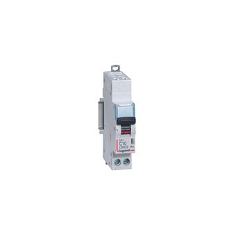 Disjoncteur DNX³ 4500 - auto/vis - U+N 230V~ 10A - 6kA - courbe C - 1 module - 1