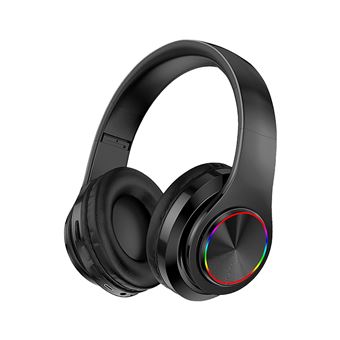 Casque Audio Supra-auriculaire B39 - Bluetooth Et Filaire (Jack 3.5mm) - Couleur Noire - Neuf Sous Emballage