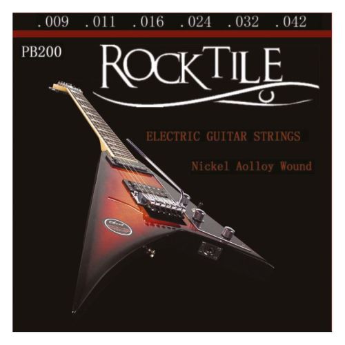 Rocktile cordes pour guitare électrique «Super Light »