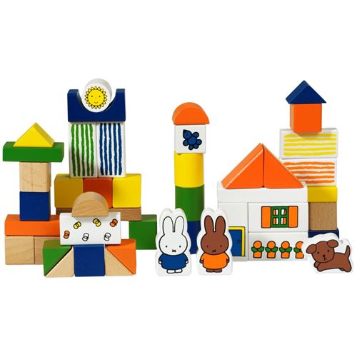 Miffy Blocs De Bois 50 Pièces