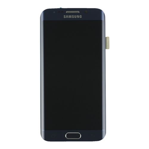 Ecran tactile + LCD bleu foncé sur châssis de remplacement pour Samsung Galaxy S6 Edge (G925 / G925F / G925V / G925A / G925T)