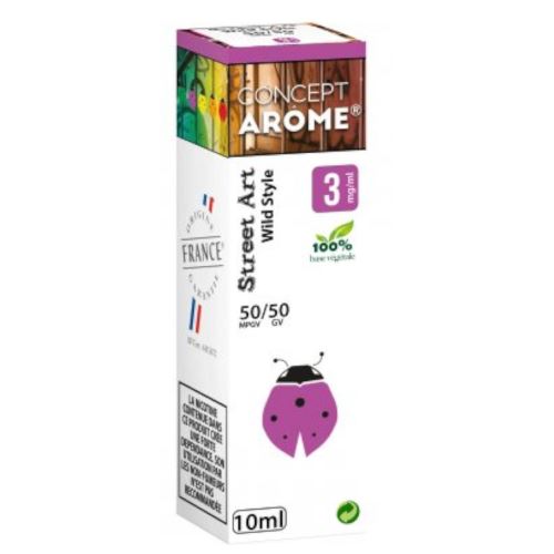 Conceptarôme - E-liquide Mixte Prenium – Wild Style 3 mg.