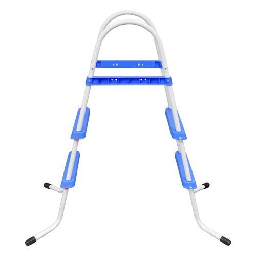 Vidaxl Echelle De Piscine Cadre En Acier Marches Antiderapantes 86 5cm Accessoires Piscines Spa Et Jacuzzis Achat Prix Fnac