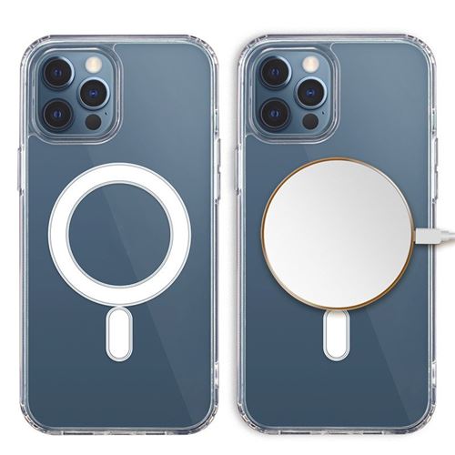 Coque silicone compatible MagSafe pour Redmi Note 10 5G – Fine, souple et antichoc