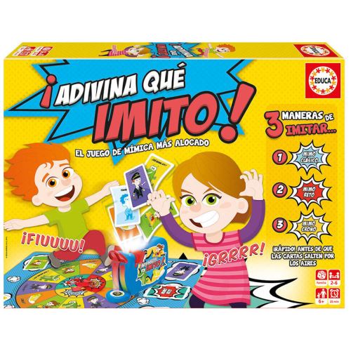 EDUCA BORRAS - Educa BorrAs – Adivina qué iMito, Set de table (16987)