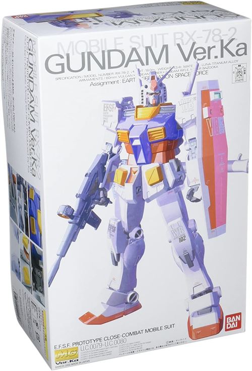 Bandai Mg 1/100 Rx-78-2 Gundam Ver.Ka (Mobile Suit Gundam)