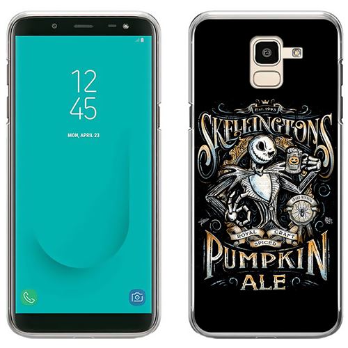 Coque pour Samsung Galaxy J6 -  Mr Jack Skellington Pumpkin