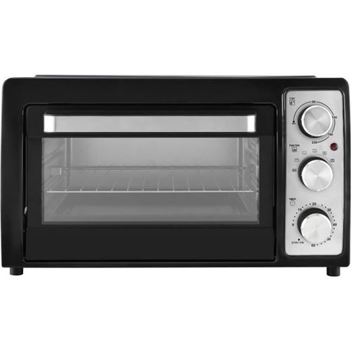TKG 2031 CR BK - Mini-four avec convection et rotisserie - 28L - 1500W - 100-230?C - Noir