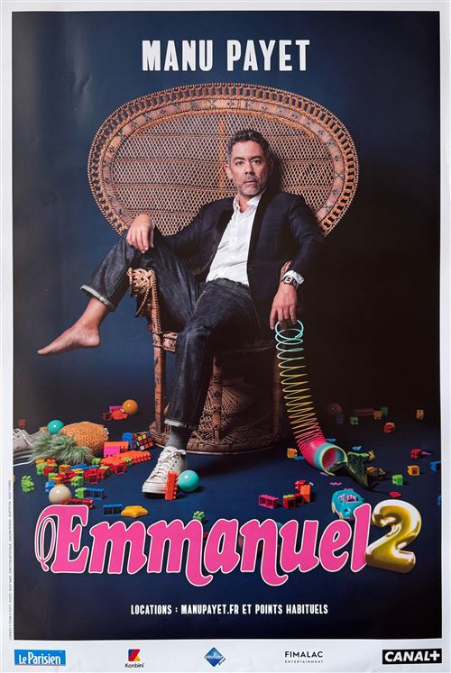 Acheter Affiche - Manu PAYET - Emmanuel 2 - 40x60cm État correct - 10,99 € Affiche - Manu PAYET - Emmanuel 2 - 40x60cm État correct - N/A reconditionné disponible sur Fnac