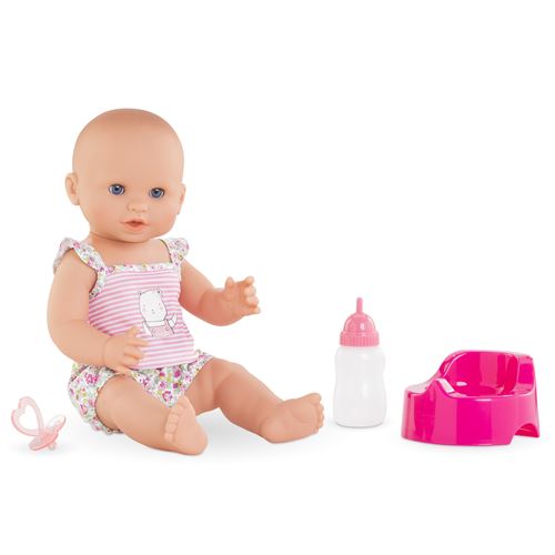 Poupon Corolle - Mon Grand Poupon Emma Fait Pipi - 36 Cm - Apprentissage De La Propreté