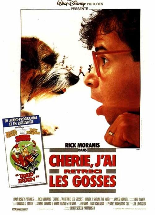 Affiche de Cinéma Originale - Chérie, J'ai Rétréci Les Gosses - 1989 - 120x160cm
