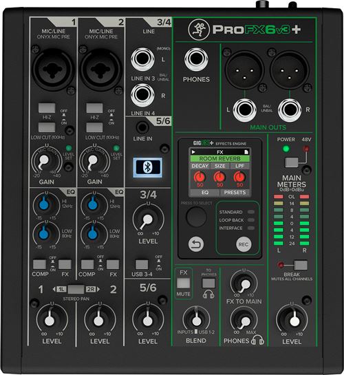Mackie ProFX6v3+