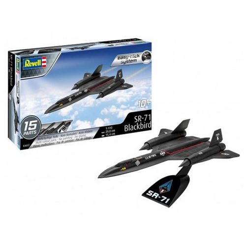 Non Communiqué Maquette Avion : Easy-Click : Lockheed Sr-71 Blackbird Revell