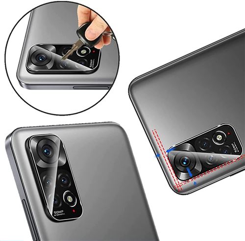 Protection Caméra pour Xiaomi Redmi Note 11 [Lot de 2] Verre Trempé  Appareil Photo Film Protection Phonillico® - Protection d'écran pour  smartphone - Achat & prix