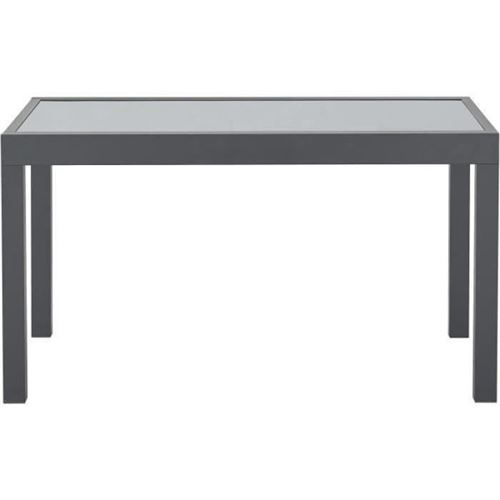 Table de jardin e tensible rectangulaire 6 a 10 personnes Structure aluminium Plateau ve