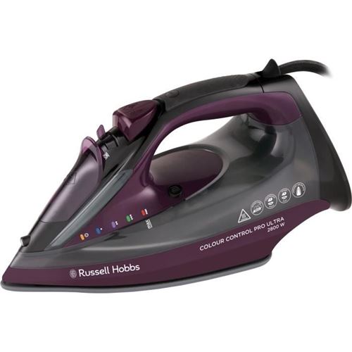 Fer a repasser - Colour Control Pro Iron Ultra - 2800 W - Noir / Violet