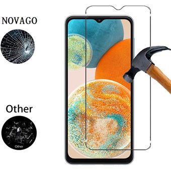 Coque pour Samsung Galaxy A53 5G Haute Transparente Silicone en Gel TPU  Souple et 2 × Verre trempé Film Protection écran pour Samsung Galaxy A53 5G  - Anti Rayures