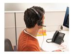 Poly Blackwire 5220 - Blackwire 5200 series - micro-casque - sur-oreille - filaire - USB-C, jack 3,5mm - noir - Certifié pour Skype for Business, certifié Cisco Jabber, Certifié Avaya, Certifié pour Microsoft Teams, certifié Zoom, certifié UC, Works