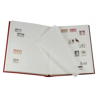 Classeur pour timbres Nostalgie bleu - Album timbres 60 pages et