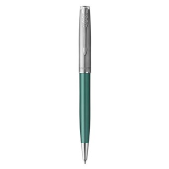 PARKER Sonnet Essentiel Stylo bille, Vert, Recharge noire pointe moyenne, Coffret cadeau