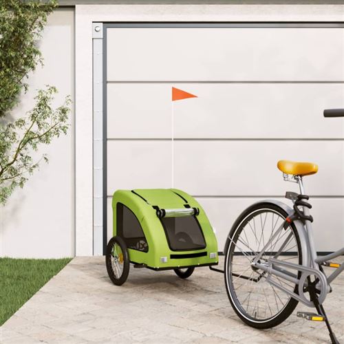 Comparer les prix de vidaXL Remorque Vélo Animal - Vert