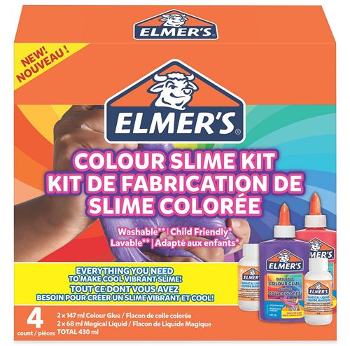 Non Communiqué Elmer's Kit De Fabrication De Slime Coloré