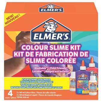 ELMER'S Kit de fabrication de Slime coloré - 1