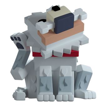 Figurine Minecraft Haunted Wolf 10 cm - 1