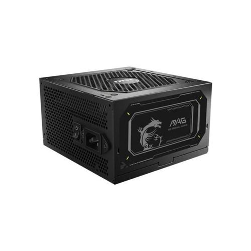 MSI MAG A850GL PCIE5 II - Alimentation électrique (interne) - ATX12V 3.1/ EPS12V - 80 PLUS Gold - Cybenetics Gold - CA 100-240 V - 850 watt - PFC active