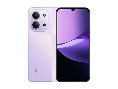 Xiaomi Redmi 15C 5G - 5G smartphone - double SIM - RAM 4 Go / Mémoire interne 128 Go - microSD slot - 6.9"" - 1600 x 720 pixels (120 Hz) - 2x caméras arrière 50 MP - front camera 8 MP - violet crépusculaire État correct - N/A reconditionné disponible sur Fnac