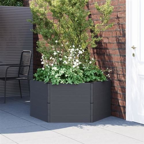 Vidaxl Gris Jardinière Anthracite Pp 154984 - Image 2